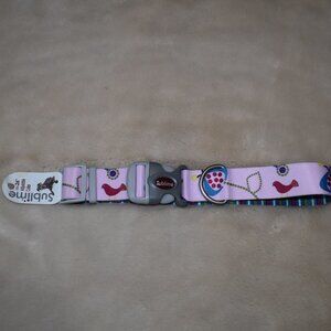 Sublime Pink Dog Collar- 18"-26" Adjustable Collar